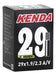 Kenda Mountain Bike Inner Tube 29x1.90/2.3 A/V Schrader 1