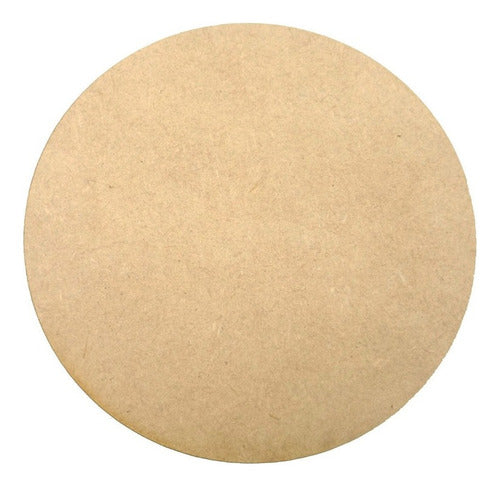 Set of 12 Laser-Cut 30cm MDF Circles 0