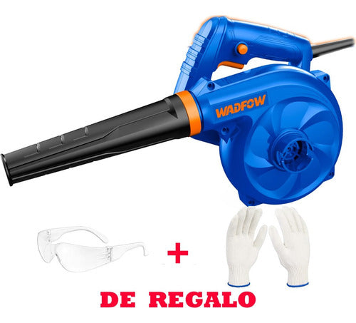 Sopladora Wadfow Wab15401 400w 14000rpm + Lentes + Guantes 1