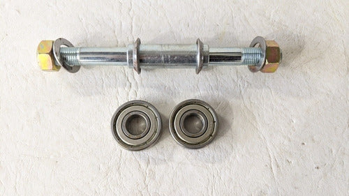 Zanella 50 70 Rear and Front Axles and Bearings Set 1