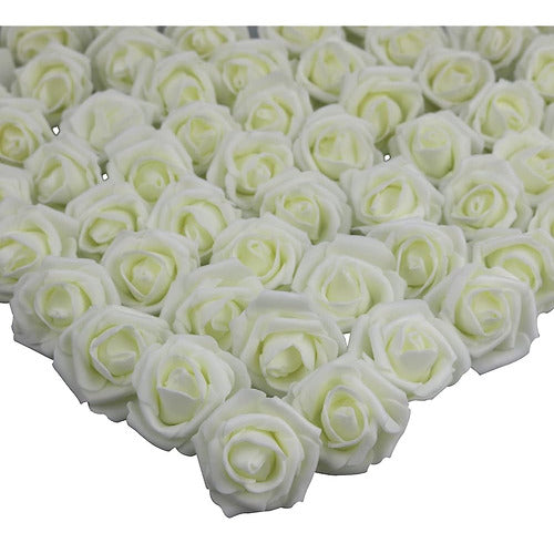 Lightingsky 300pcs 1.7 Pulgadas Real Touch Artificial Rose H 0