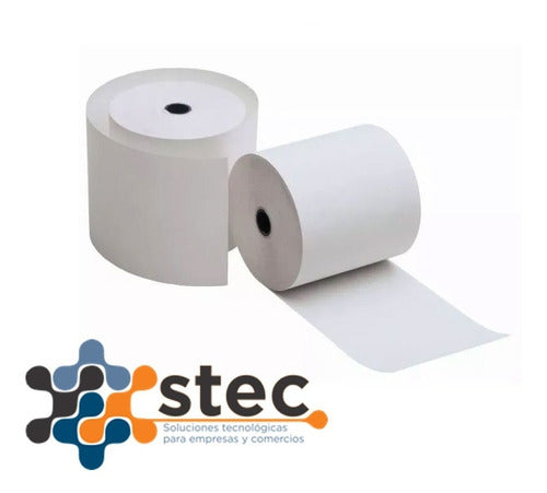 Genérica X100 Thermal Paper Roll 57x30 for POS Ticket Scales 1