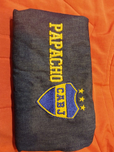 Customized Boca Juniors Grilling Apron with Your Name Embroidered 8