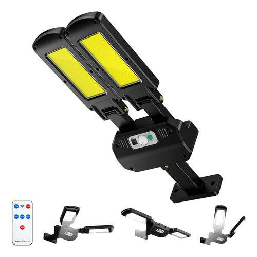 Luces De Calle Solares Al Aire Libre 200 Led, Control Remoto 0