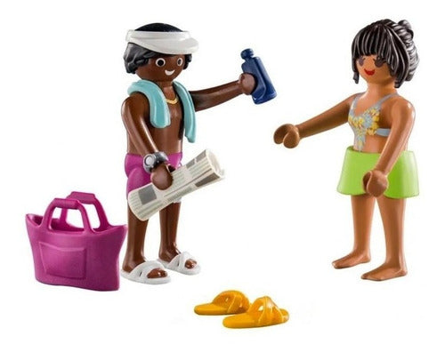 Playmobil 70274 Duo Pack Pareja De Vacaciones Playa 0