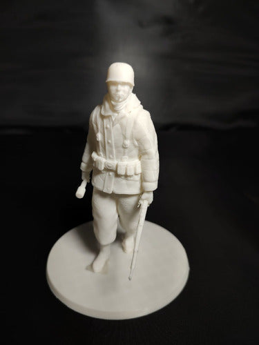 German Paratroopers Mod1 Scale 1/16, (12cm) White 2