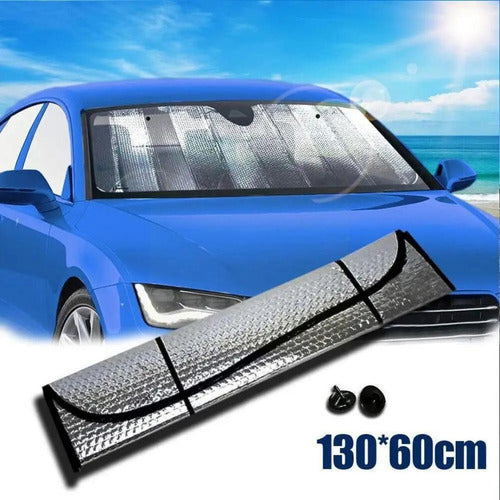 Cortina Parasol Plegable Para Auto/camioneta + 4 Laterales 5