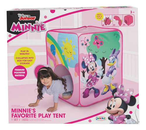 Minnie Mouse Kids Pop Up Tent Children's Playtent Indoor Out 2