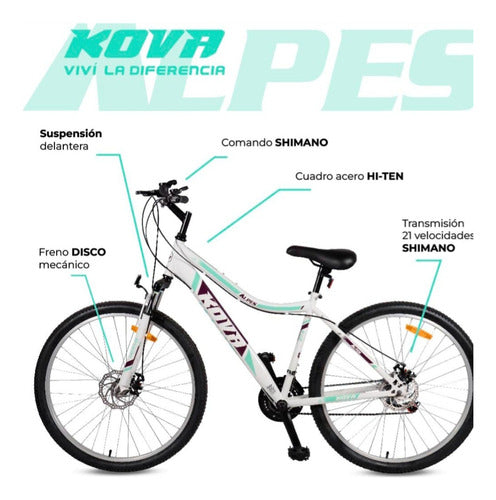 Kova Alpes 27.5 New 0km Disc Brake 1