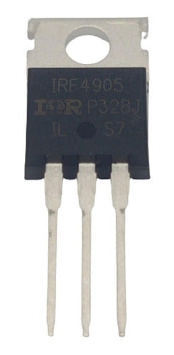 IRF4905 Transistor MOSFET P-Channel -55V -74A 20mOhm TO-220AB 1