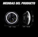 Faro Led Optica  7 Pulgadas Universal Ideal Harley Davidson 5