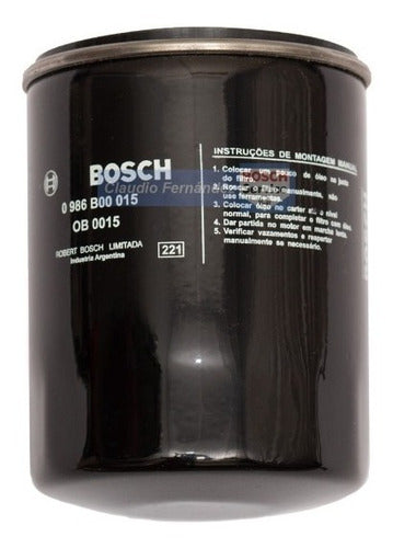 Filtro De Aceite Bosch Fiat Siena 1.4 2010 2011 2012 2013 1