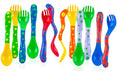 Nuby Colorful Spoons and Forks Set, Colors May Vary, 4 Units 0