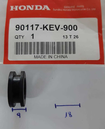 Honda Rear Footpeg Rubber Bushing Wave 100 Original 0