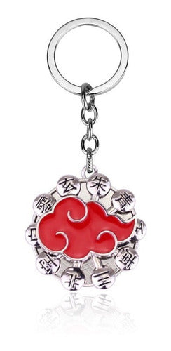 Maravillo Naruto Akatsuki Cloud Keychain Anime Manga 0