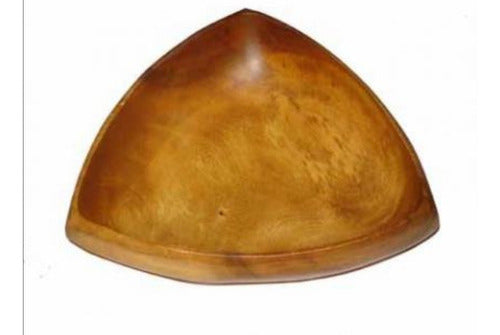 Bowl En Madera Triangular 0