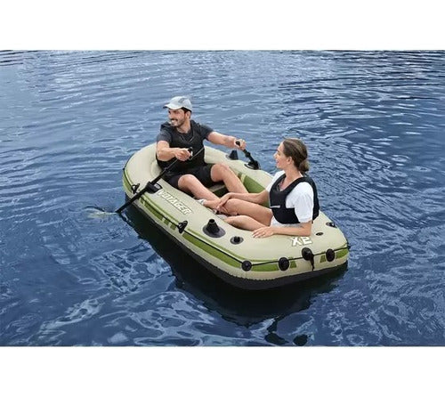 Bote Inflable Bestway Voyager Hidro Force 2 Personas Usado 3