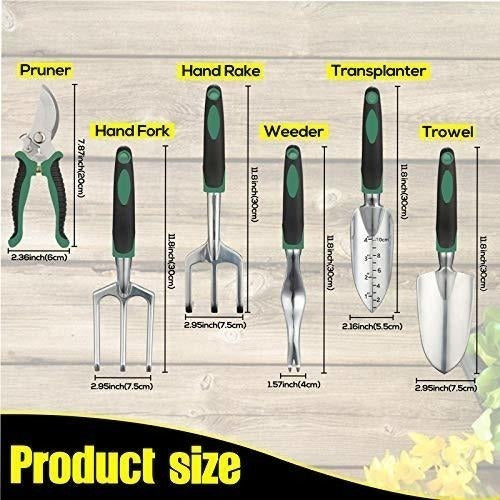 Geramexi Garden Tool Set of 11 Pieces, Kit D 1