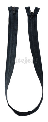 YKK 75cm Double Slider Reversible Zipper Polyester Chain 5mm 1