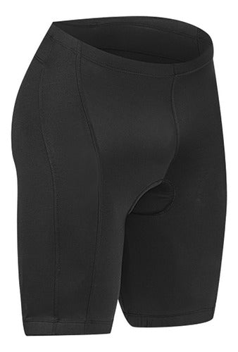 Punto Sporty Black Cycling Tights with Chamois for Men 0