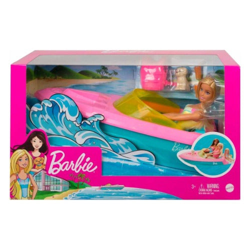 Mattel Barbie Boat with Doll and Accessories GRG30 0