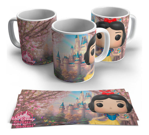 La Cueva Tazas Personalizada Princesas, De Plástico Sublimadas 1