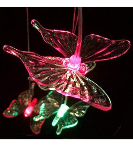 Loleimporta Colgante De Mariposas Luz Led 1