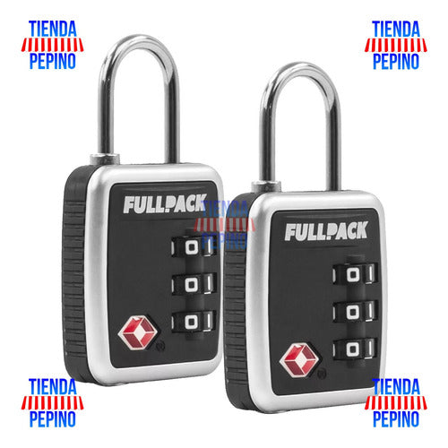 Fullpack Combination Lock Duo Pack TSA Approved 4