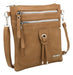 Adjustable Eco Leather Anti-Theft Organizer Crossbody Bag 20