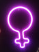 Safari Publicidad Neon LED Woman Symbol / Decorative Light 1