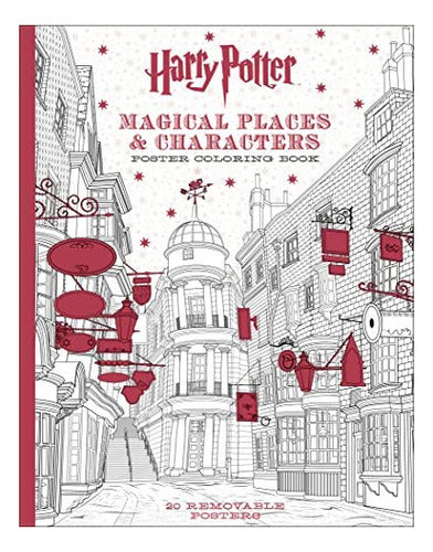 Harry Potter Magical Places & Characters Coloring Book - Libro: Harry Potter Magical Places & Characters Color