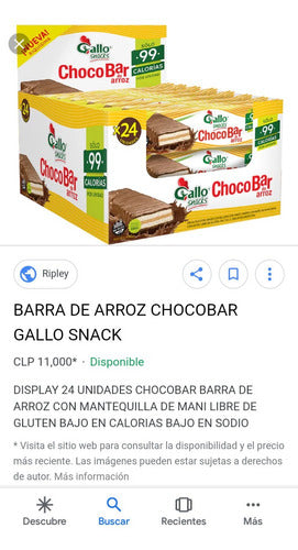 Chocobar X 24 U Gallo 0