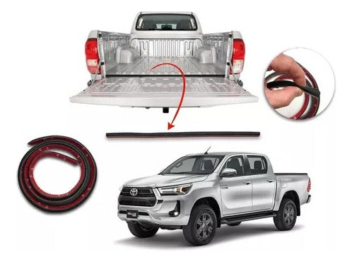 Burlete Caja Portón Kit De Sellado Hilux Toyota 2020 Kenny 1