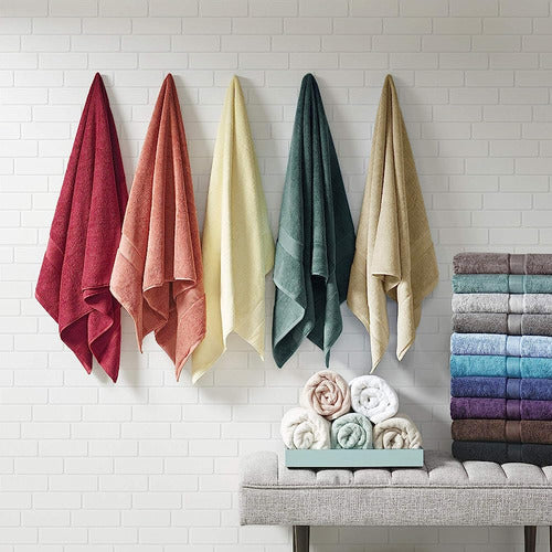 Madison Park Signature 800GSM 100% Turkish Cotton Luxurious Bath Towels 3