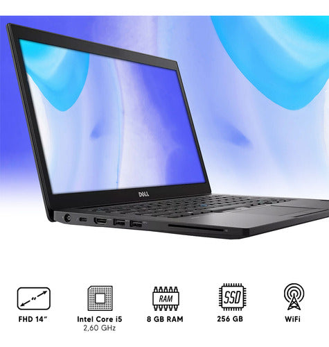 Dell Notebook E7480 I5 8GB SSD 256GB 14'' Laptop Touch Dimm 1