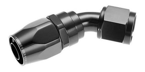 Redhorse AN10 Black 45 Degree Hose Fitting Connector 0