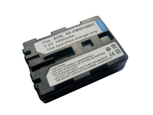 Np-fm50 Qm51 1450mah Batería Y Cargador Para Sony Dcr-trv240 4