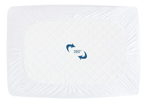 CDI Waterproof Mattress Protector 1½ Pl 90x190 with Towel 4