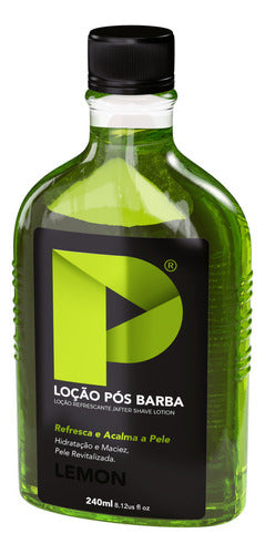 Loção Pós Barba Play Barber 240ml Lemon Revenda 6 Unidades 6