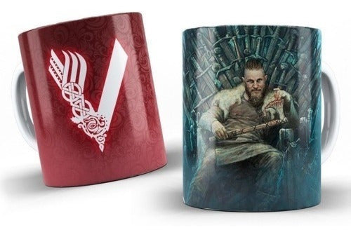 Kitplantillas Tazas Vikings Sublimación Colección 6