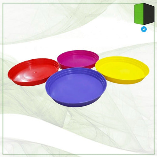 Beruplast Round Plastic Saucer No. 24 x 5 Units 2