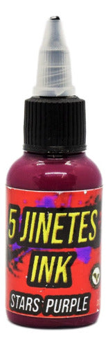 Tinta Tattoo 5 Jinetes Ink 1oz. Stars Purple 0