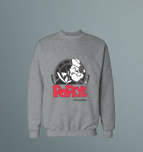 Memo Estampados Popeye El Marino Sweatshirt 4