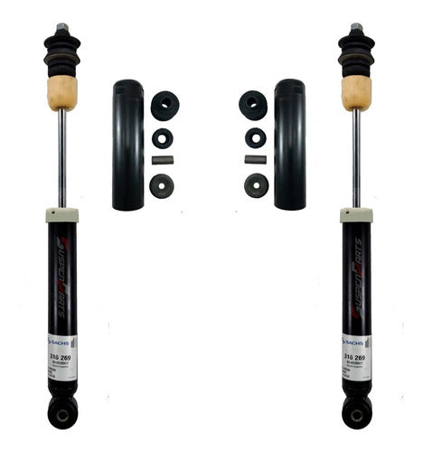 Sachs Rear Shock Absorber Kit for Chevrolet Corsa 2 0