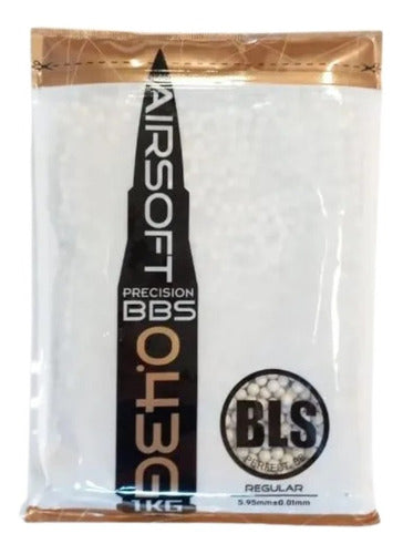 Balines 6mm Airsoft Bbs 0.43g Bls Precision Ivory 1 Kg 0