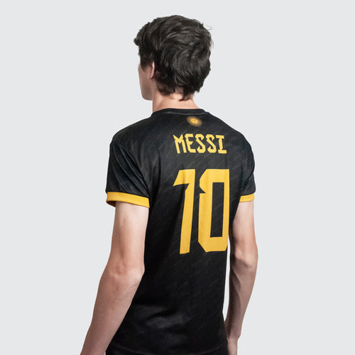 Limited Edition Argentina Messi Gold T-shirt 1