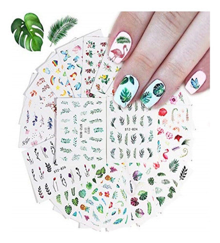 Ydnis Art Deco Nail Decoration Kit - 20 Pieces 2