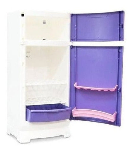 Miniplay Barbie Toy Refrigerator 0829 1