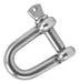 Pino De Parafuso Anchor Shackle, Aço Inoxidável, Arco Em For 6