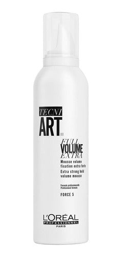 Espuma Tecni Art Full Volume Extra Loreal 250 Ml 0